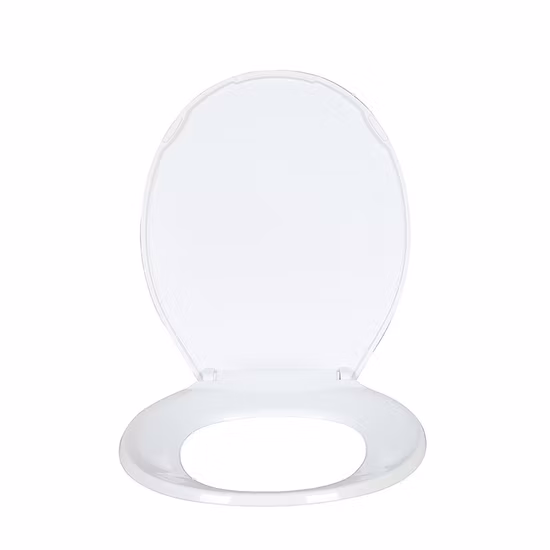 Universal Size Oval/ Round Shape with Wood Grain Pattern Toilet Seat