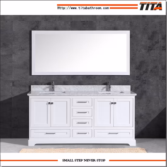 Solid Wood Bathroom Vanity Cabinet T9311